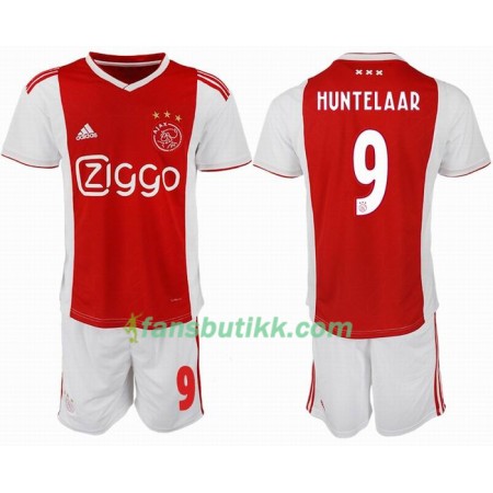 Fotballdrakt Ajax HUNTELAAR 9 Barn Hjemmetrøye 2018-2019 Kortermet